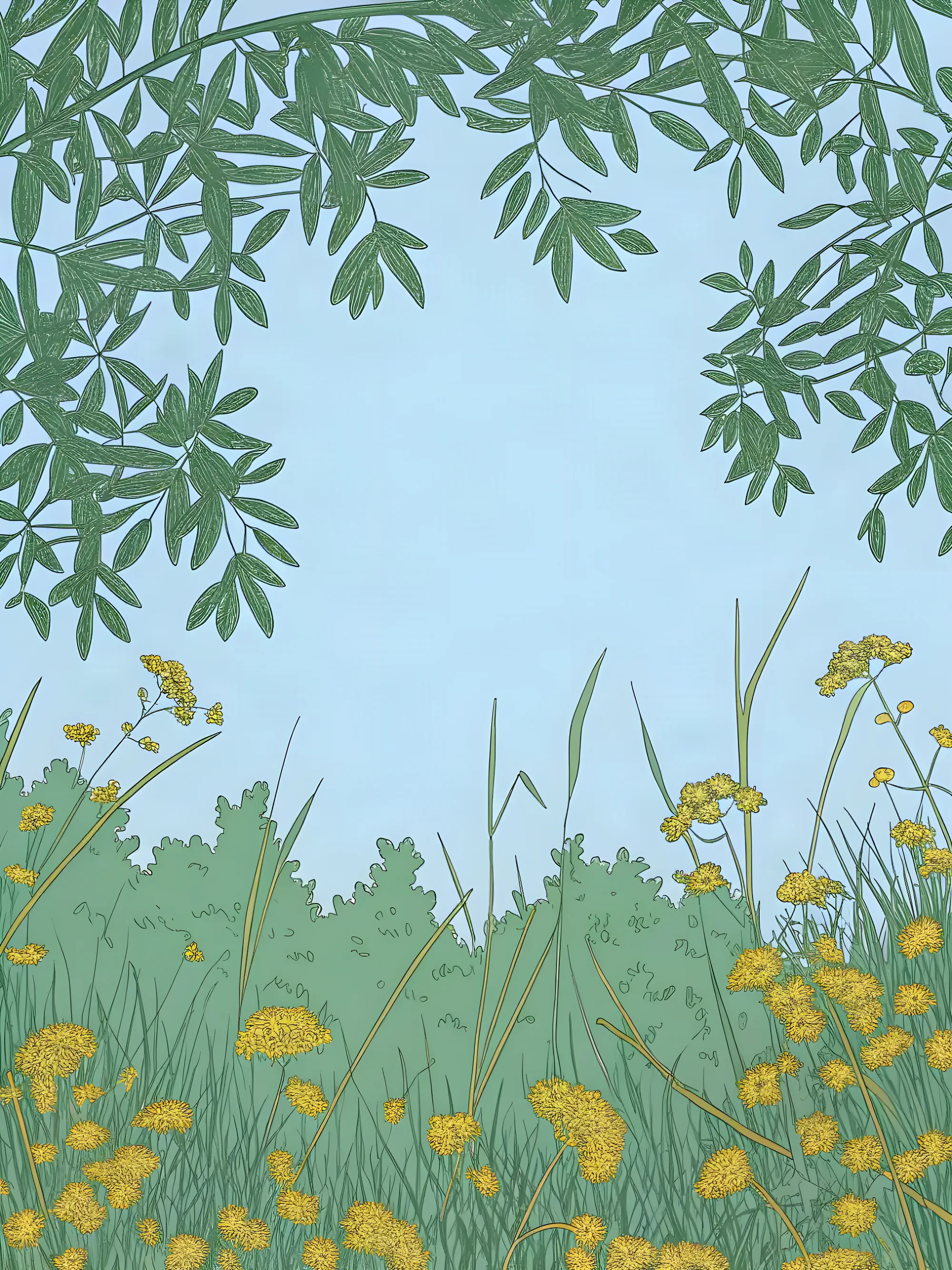 The Meadow Hour — mood reference