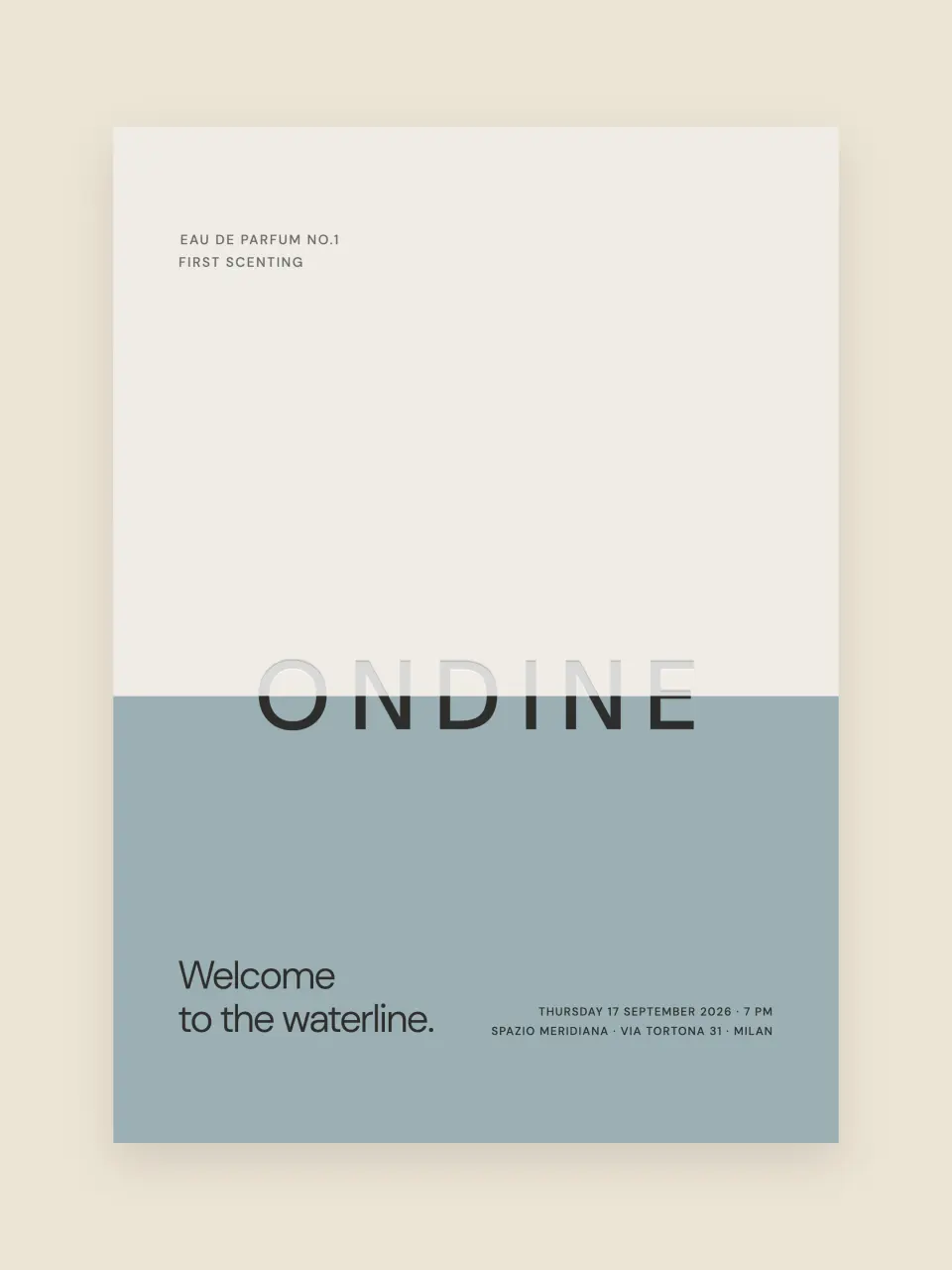 The welcome signage at the entrance