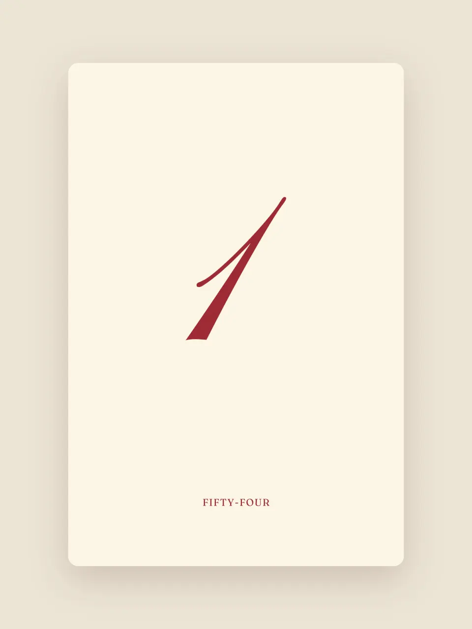 The table numbers from Elizabeth and William · The Second Name