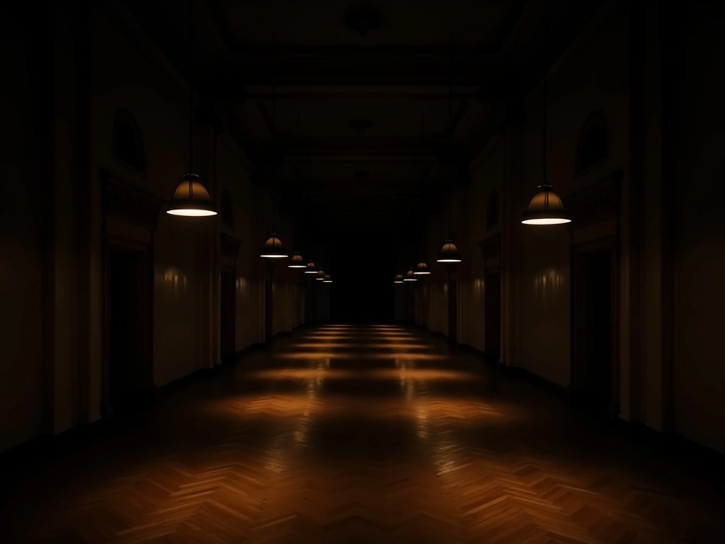 The Only Light — the painting this suite's approved direction was drawn from.